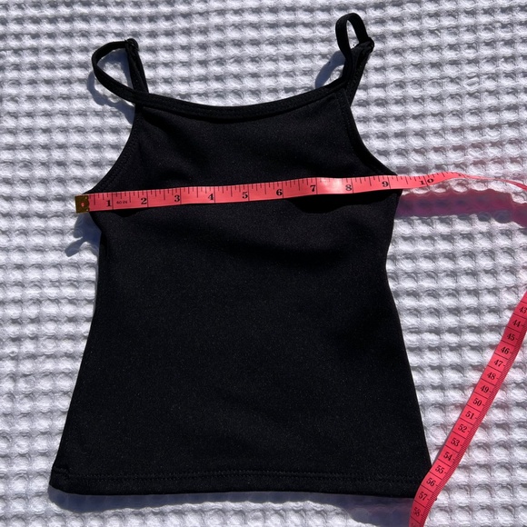 Capezio Girls' Black Camisole Top with Adjustable Straps - Picture 12 of 14